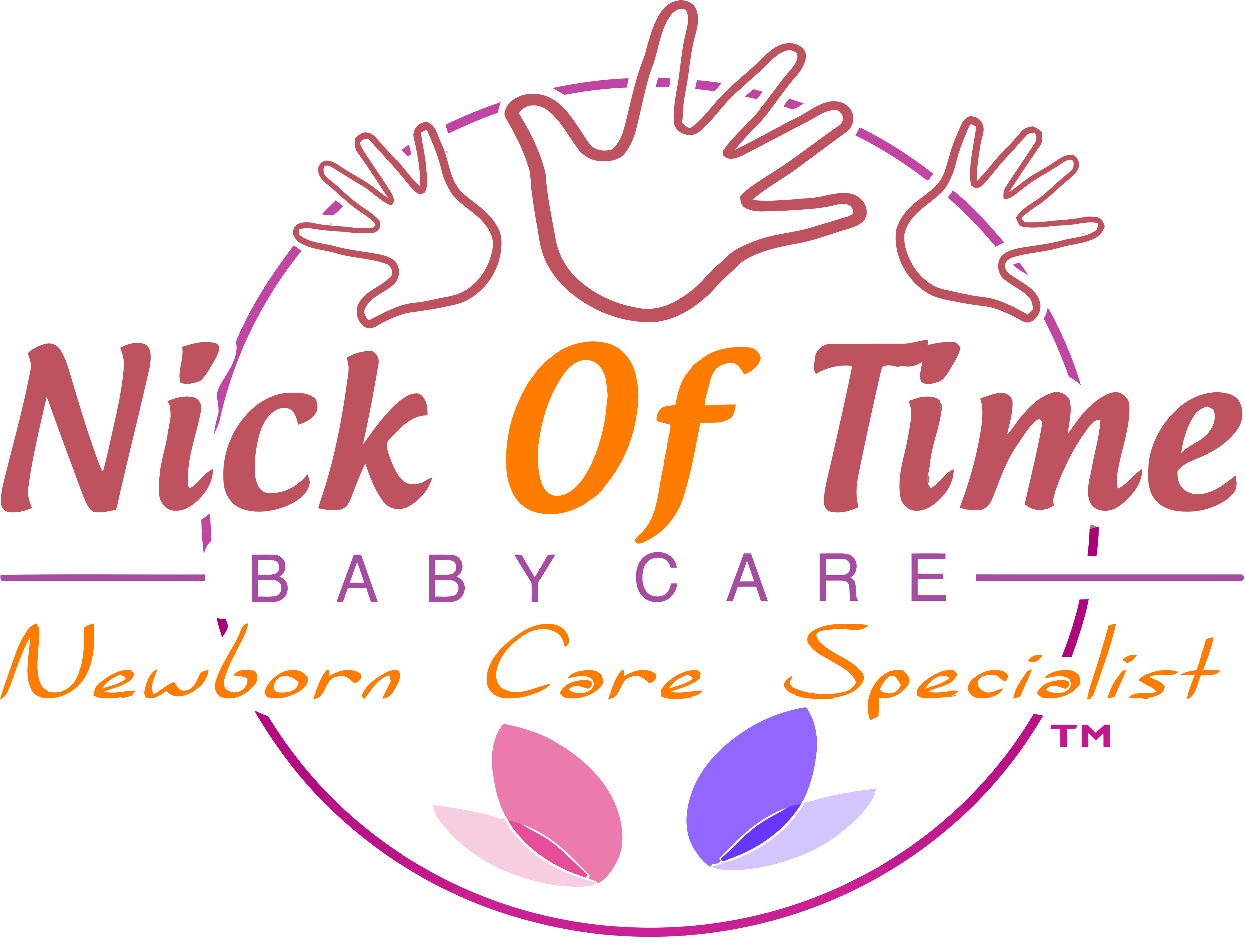 Nick of Time Baby Care Logo